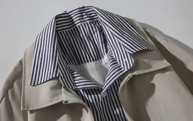 Chaqueta Oversize de Doble Capa Paulo