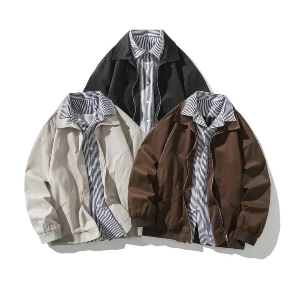 Chaqueta Oversize de Doble Capa Paulo