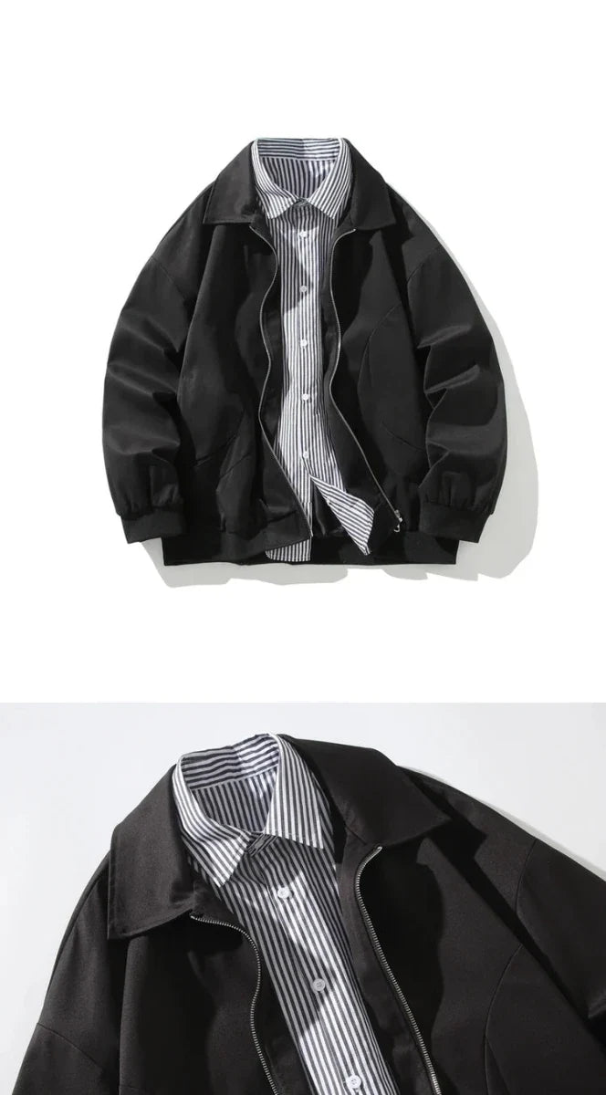 Chaqueta Oversize de Doble Capa Paulo
