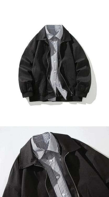 Chaqueta Oversize de Doble Capa Paulo