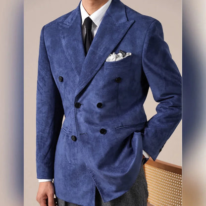 Blazer de Ante con Solapa en Pico