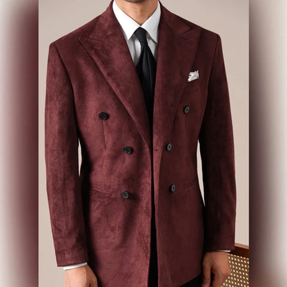 Blazer de Ante con Solapa en Pico