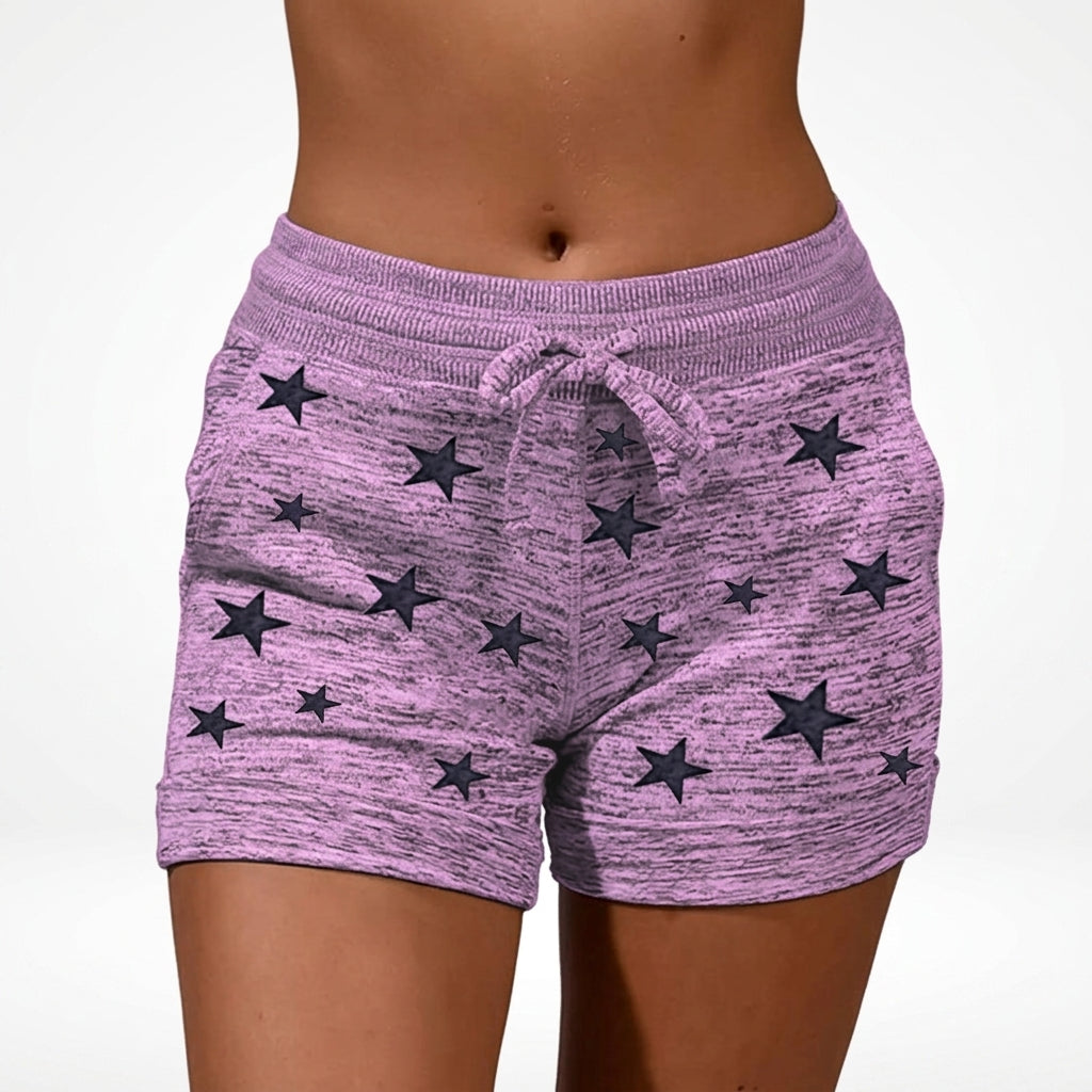 Détente™ — Short Estampado con Bolsillos y Cordón