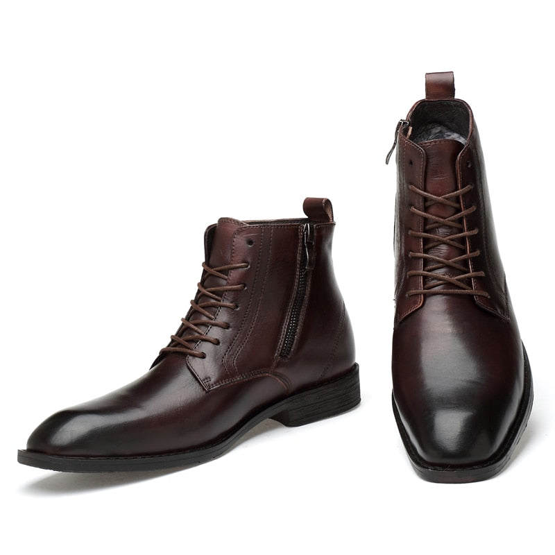Botas John - Cuero Autentico Vintage para Hombre