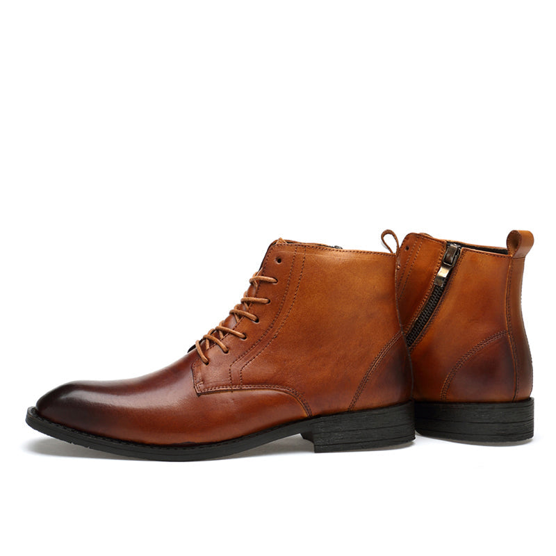 Botas John - Cuero Autentico Vintage para Hombre