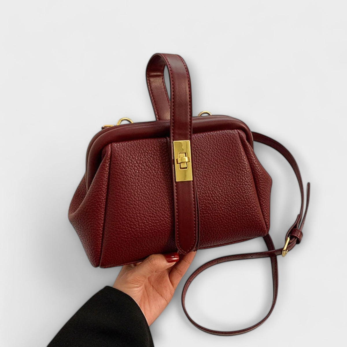Nyvara – Bolso retro con correa ajustable para el hombro