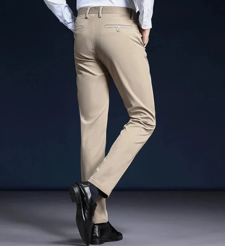 Pantalones de Negocios Corte Regular