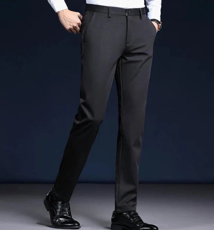 Pantalones de Negocios Corte Regular