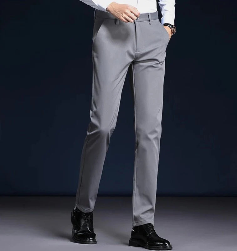 Pantalones de Negocios Corte Regular