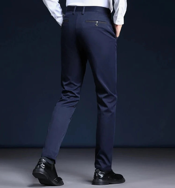Pantalones de Negocios Corte Regular