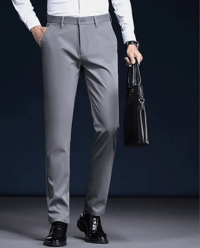 Pantalones de Negocios Corte Regular