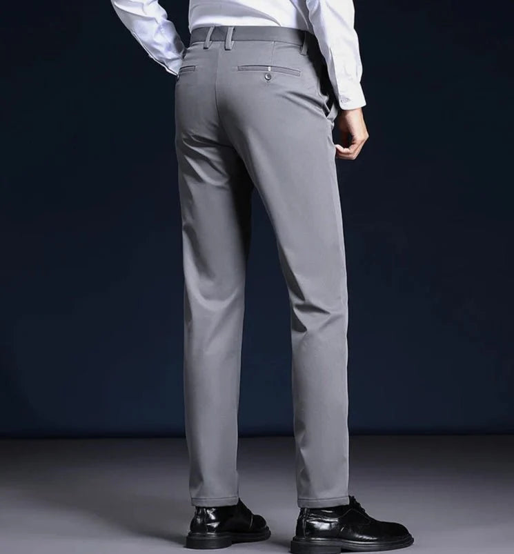 Pantalones de Negocios Corte Regular
