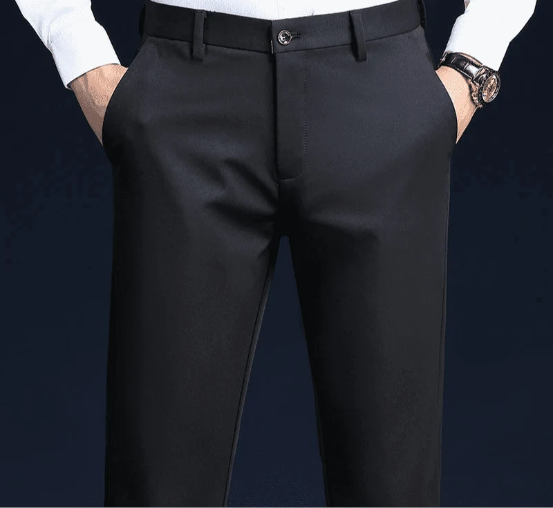 Pantalones de Negocios Corte Regular