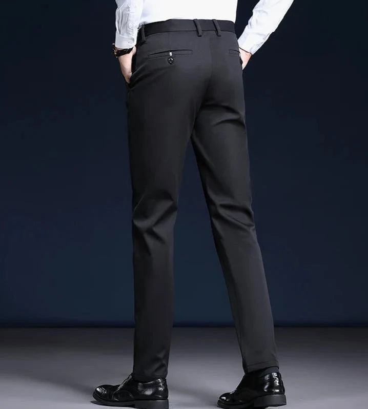 Pantalones de Negocios Corte Regular