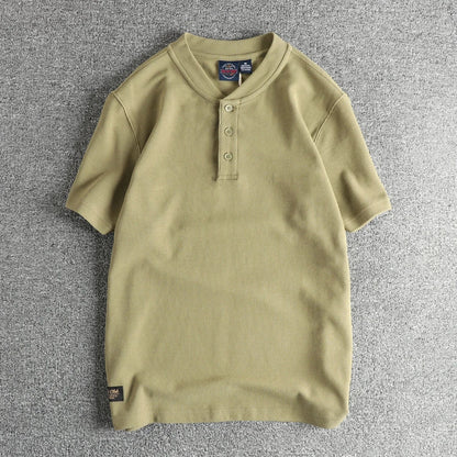Camiseta de Algodón Retro Urbana