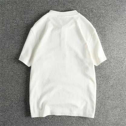 Camiseta de Algodón Retro Urbana