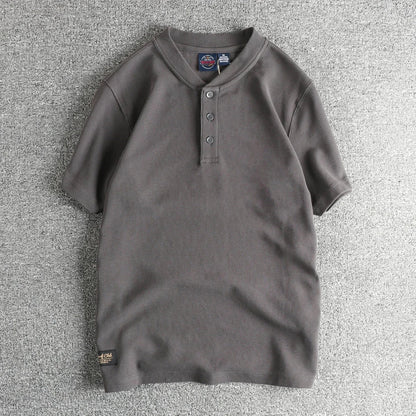 Camiseta de Algodón Retro Urbana