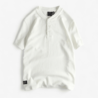 Camiseta de Algodón Retro Urbana