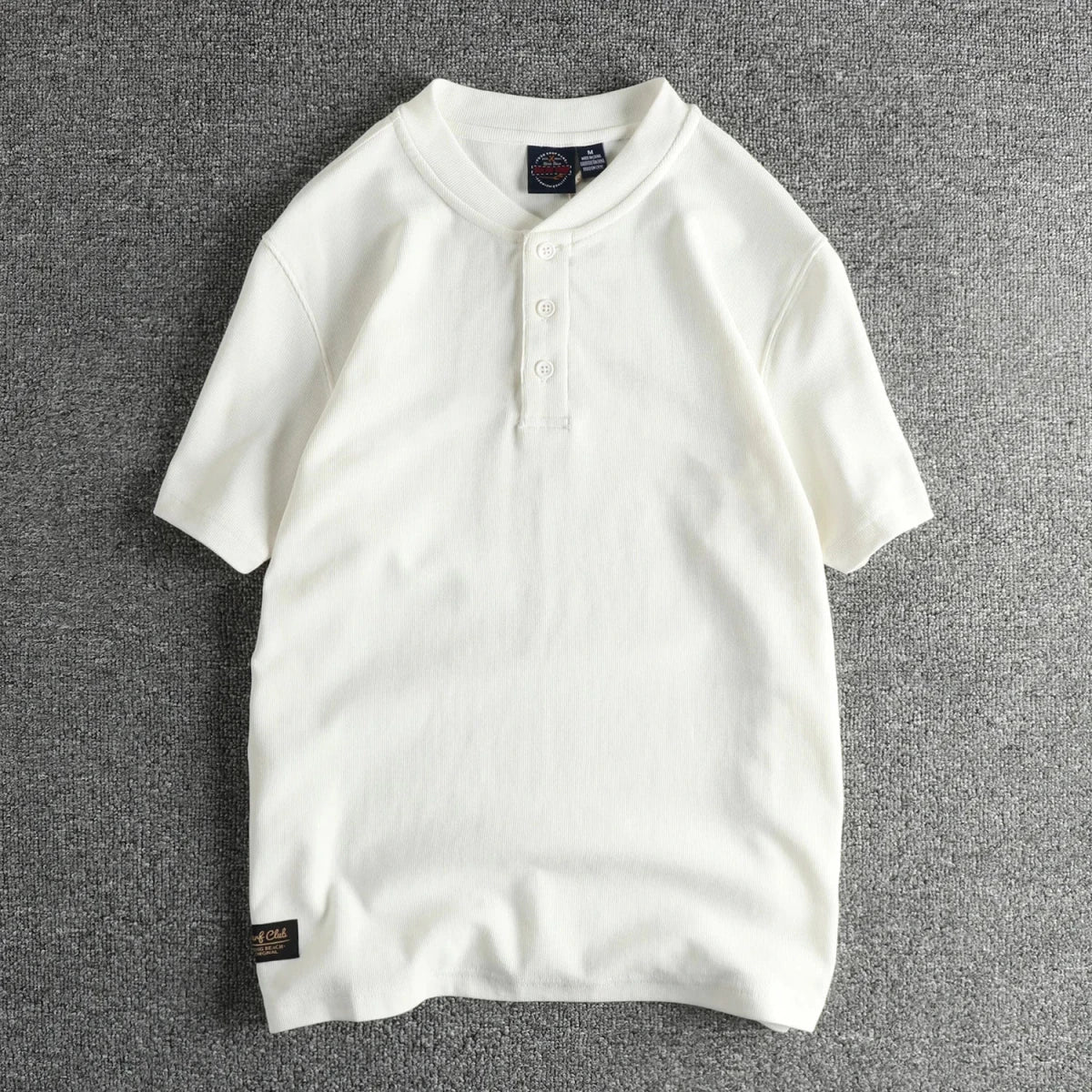 Camiseta de Algodón Retro Urbana