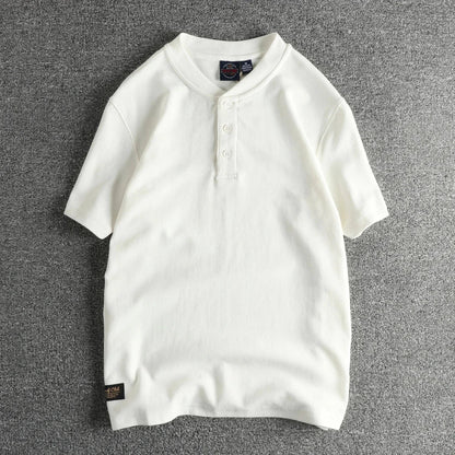 Camiseta de Algodón Retro Urbana