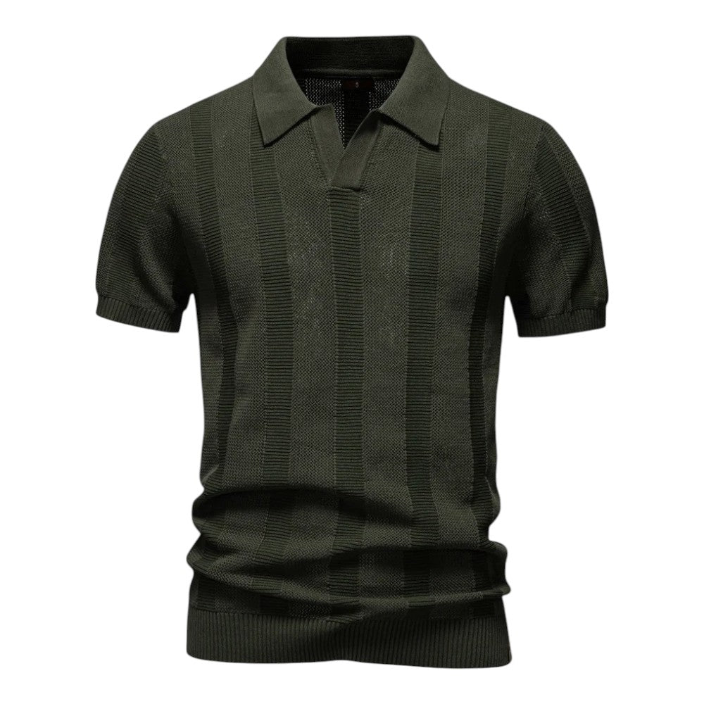 | POLO EN MAILLE ÉLEVÉE
