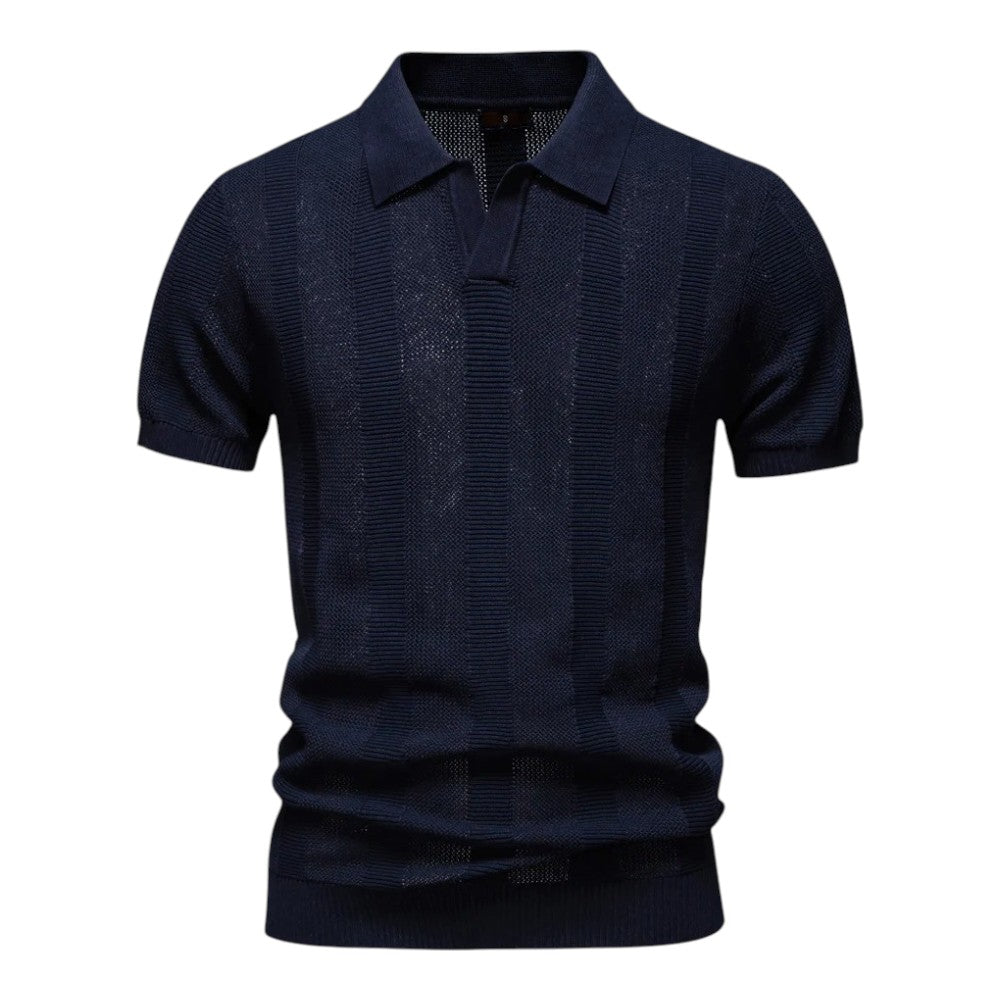 | POLO EN MAILLE ÉLEVÉE
