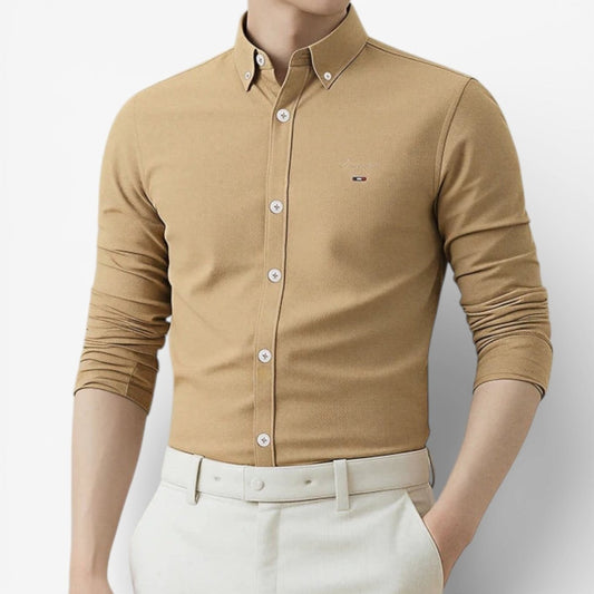 Camisa de Oficina Clásica Santorini