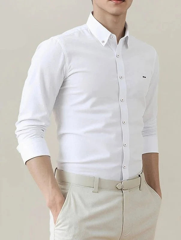 Camisa de Oficina Clásica Santorini