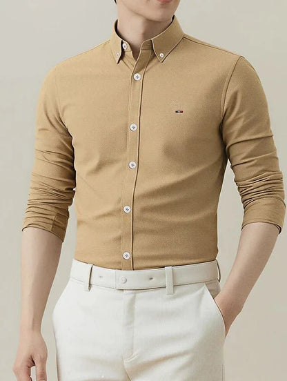 Camisa de Oficina Clásica Santorini