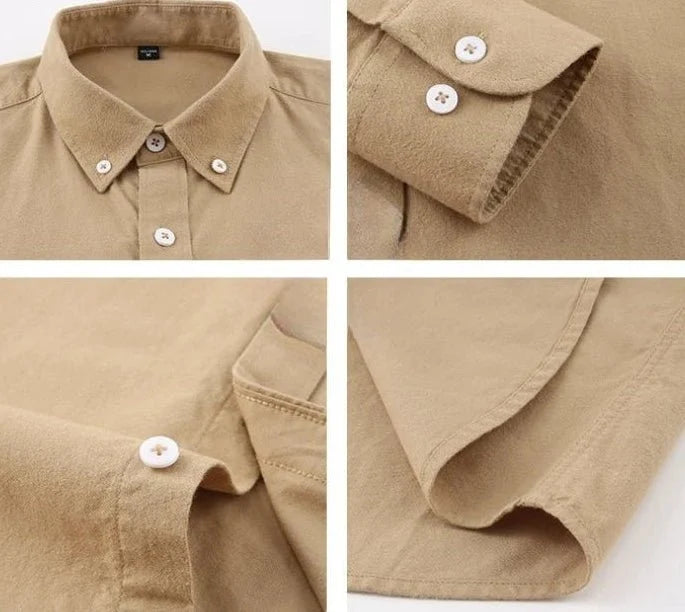 Camisa de Oficina Clásica Santorini