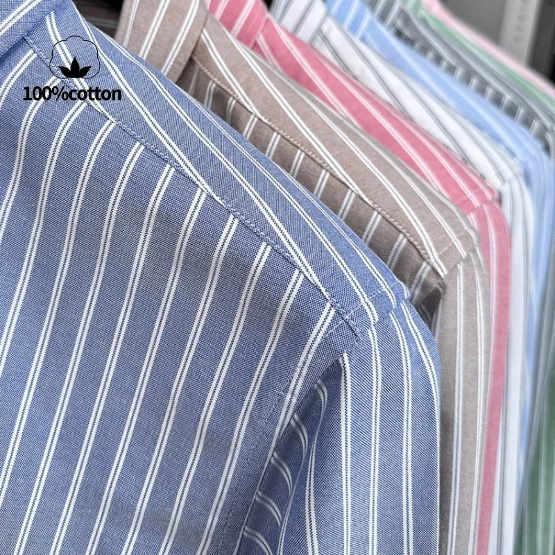 Camisa Clásica a Rayas Santorini