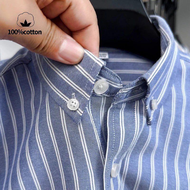 Camisa Clásica a Rayas Santorini