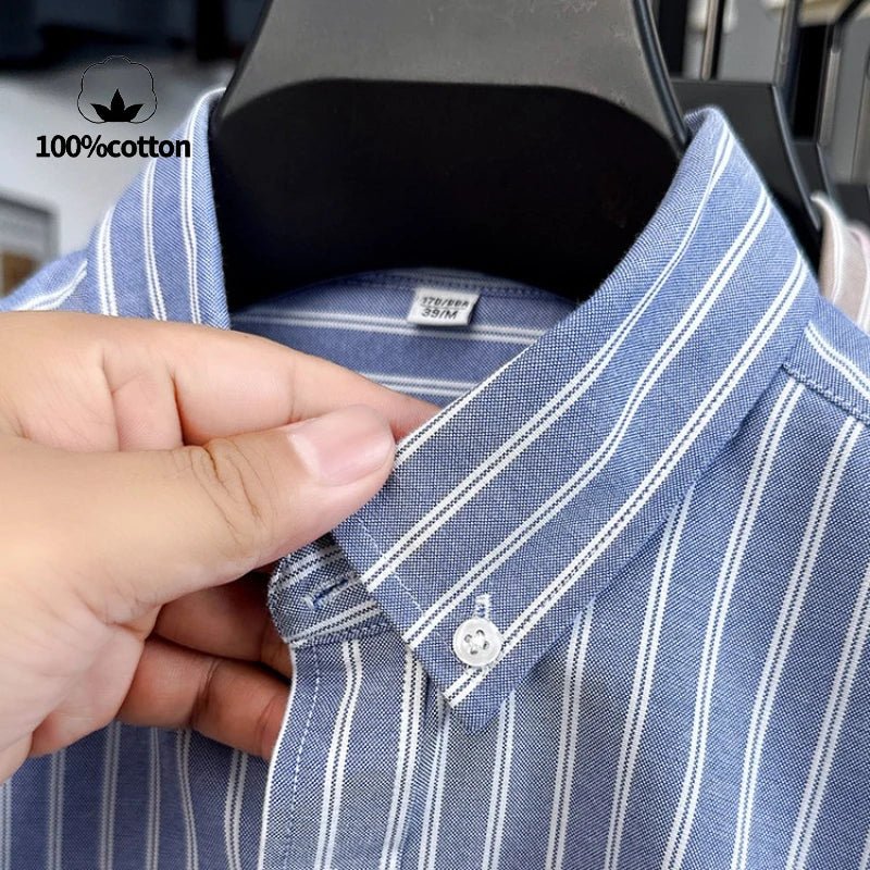 Camisa Clásica a Rayas Santorini