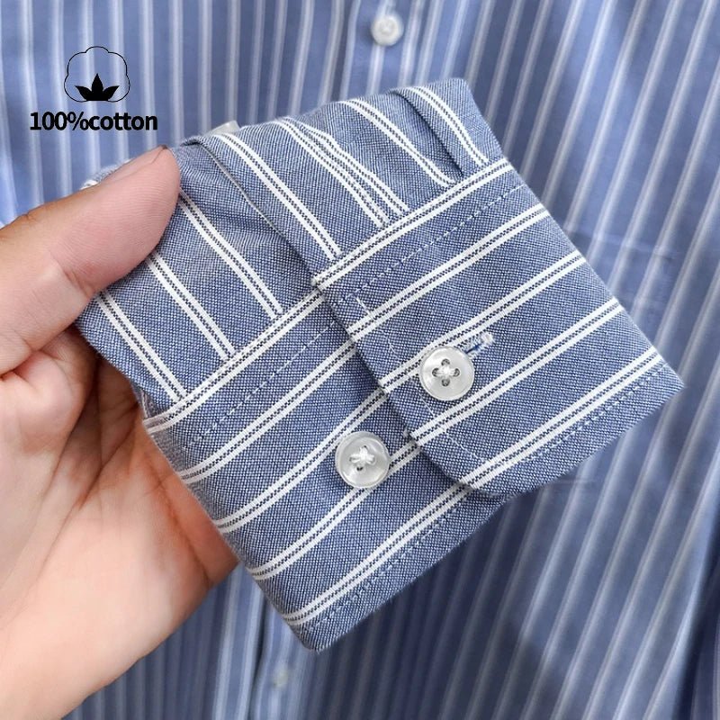 Camisa Clásica a Rayas Santorini