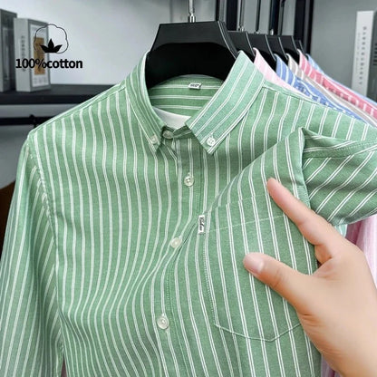 Camisa Clásica a Rayas Santorini