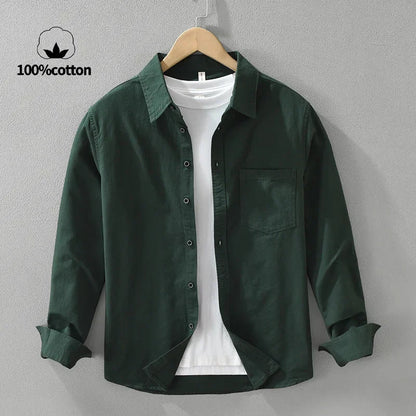 Camisa Casual de Algodón Santorini