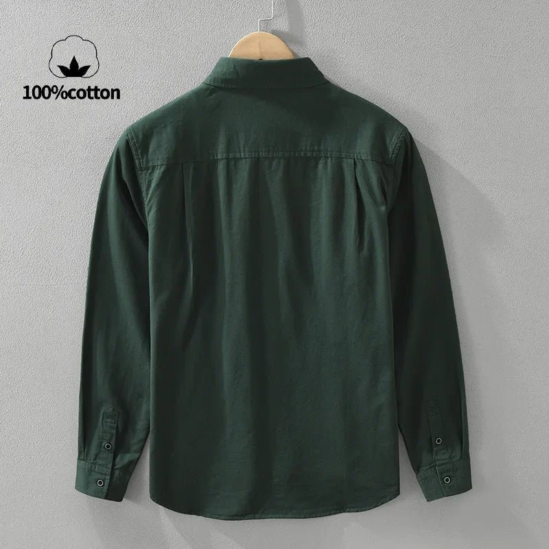 Camisa Casual de Algodón Santorini
