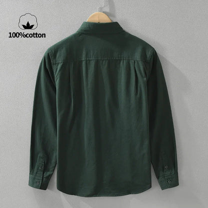 Camisa Casual de Algodón Santorini