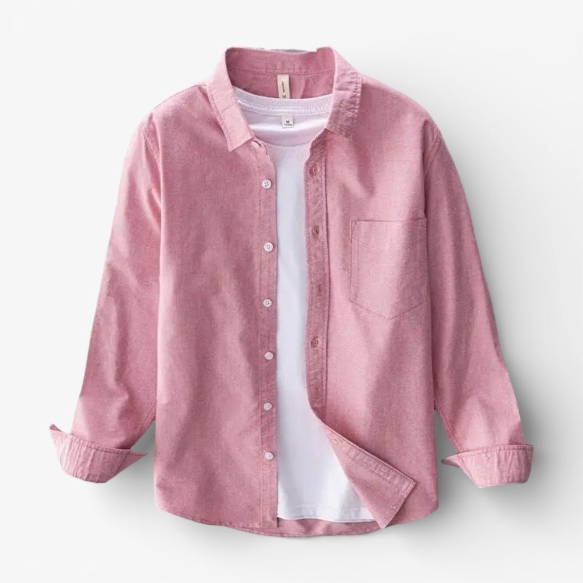 Camisa Casual Smart de Algodón Santorini