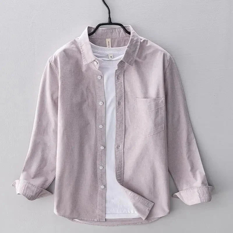 Camisa Casual Smart de Algodón Santorini