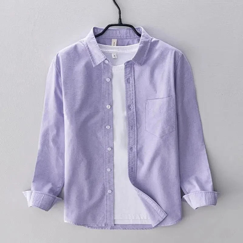 Camisa Casual Smart de Algodón Santorini