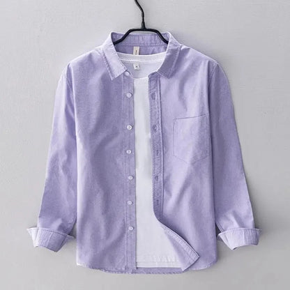 Camisa Casual Smart de Algodón Santorini