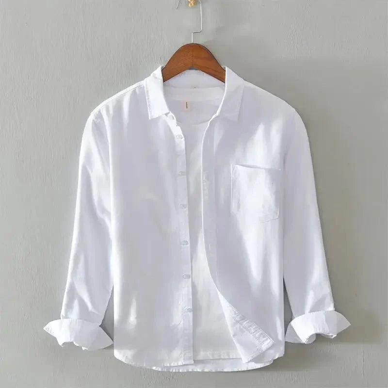 Camisa Casual Smart de Algodón Santorini