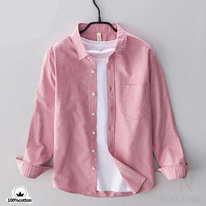 Camisa Casual Smart de Algodón Santorini