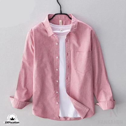 Camisa Casual Smart de Algodón Santorini