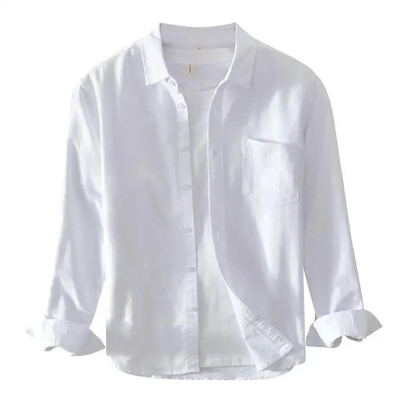 Camisa Casual Smart de Algodón Santorini