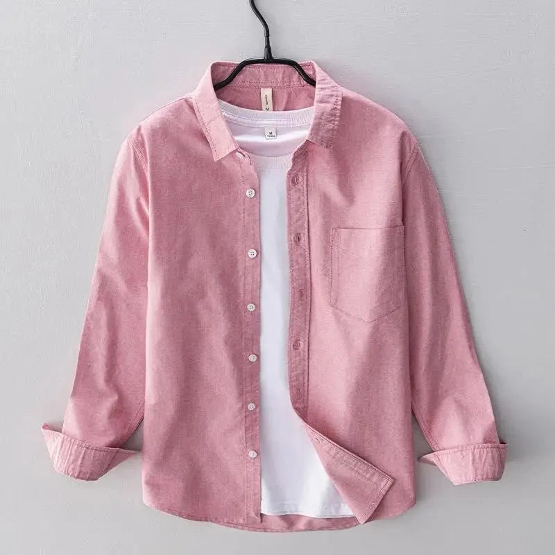 Camisa Casual Smart de Algodón Santorini