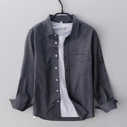 Camisa Casual Smart de Algodón Santorini