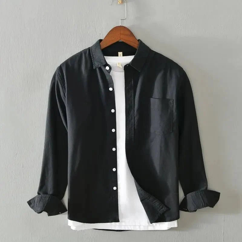 Camisa Casual Smart de Algodón Santorini