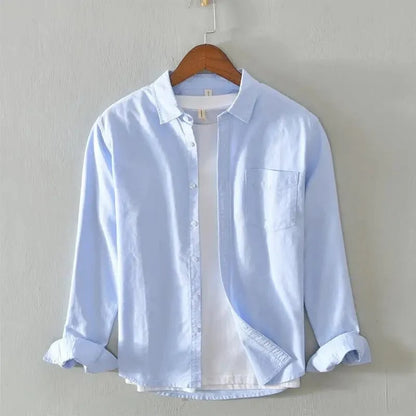 Camisa Casual Smart de Algodón Santorini